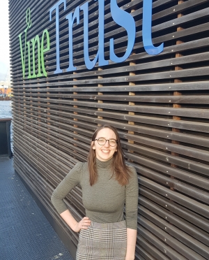 Welcoming a new Vine Trust team member!