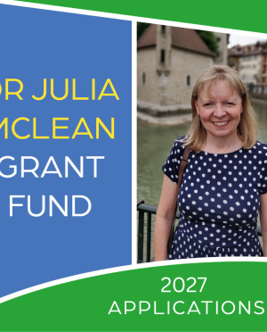 Dr Julia McLean Grant Fund 2027